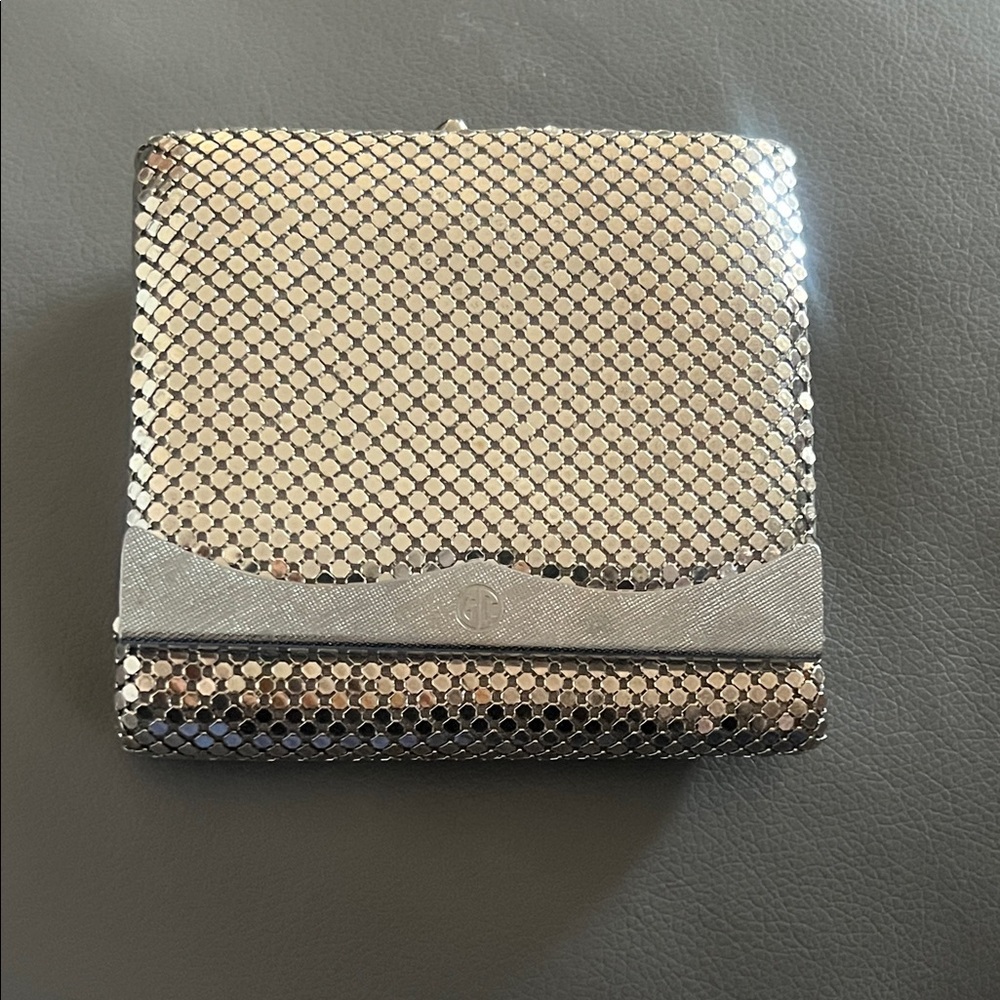 Vintage Silver Mesh Wallet 1960s